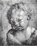 Albrecht Durer Head of a Weeping cherub Germany oil painting artist